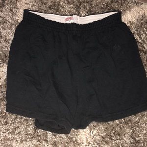 black soffe shorts